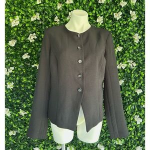 Christian Lacroix | collarless classic blazer